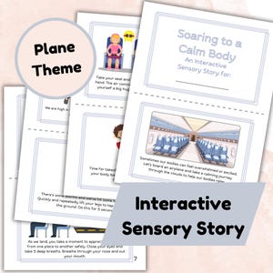 Airplane Sensory Story (Interactive)