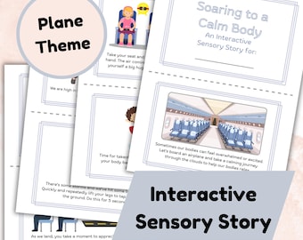 Airplane Sensory Story (Interactive)