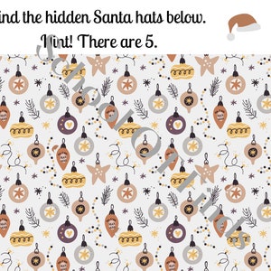 Christmas Visual Perception (digital) - Etsy