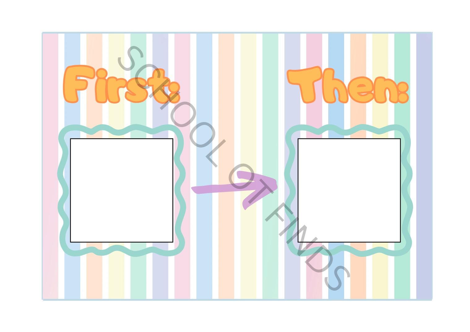 Visual Schedule for Sessions (OT Based) - Etsy