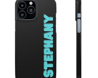 Custom Name Personalized Phone Case iPhone X XR XS 7 8 11 12 13, Galaxy S10 S20 S21 S22, Pixel 5g Phone Case, Snap Case, Trendy