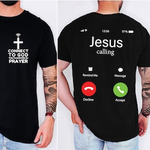 Funny Christian Mens T-shirt, Religious Humor Tee, Christian Gift, Funny Quote Shirt, Unisex Tee, Garment-Dyed Shirt