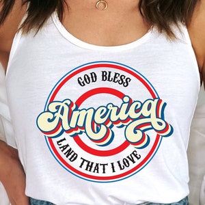 Patriotic Tank Top For 4th of July Star Spangled Hammered Gift For Her American Flag Tanktop for Fourth of July Celebration Top Merica USA
