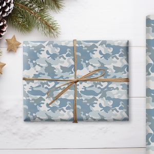 Camo Gift Wrap Paper, Camouflage Gift Wrap, Camo Wrapping Paper, Camouflage Wrapping paper, Military Gift wrapping paper