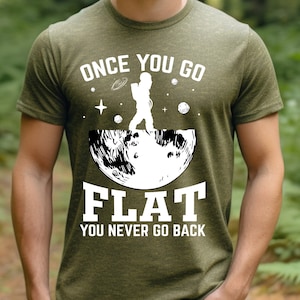 Flache Erde T-shirt Firmament Shirt Flache Erde T-Shirt Gleason Shirt Flache Erde Shirt Flache Erdeer Geschenk Herren Flache Erde T-Shirt