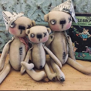 Three Bears Primitive E-PATTERN