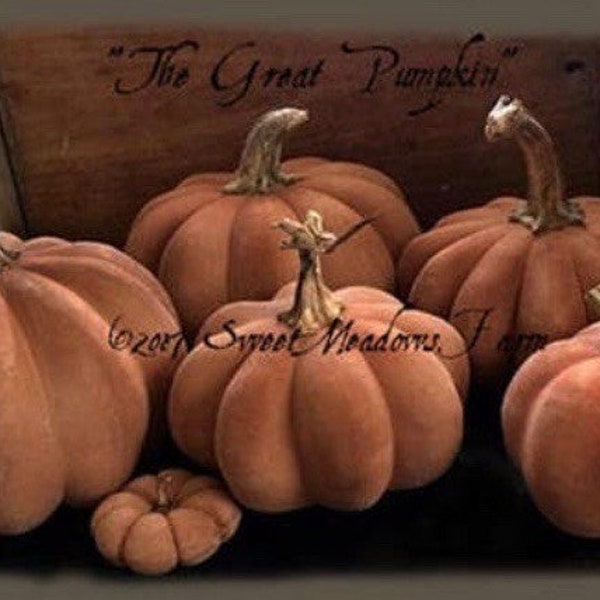 The Great Pumpkin, nuevo patrón electrónico de calabaza para el otoño