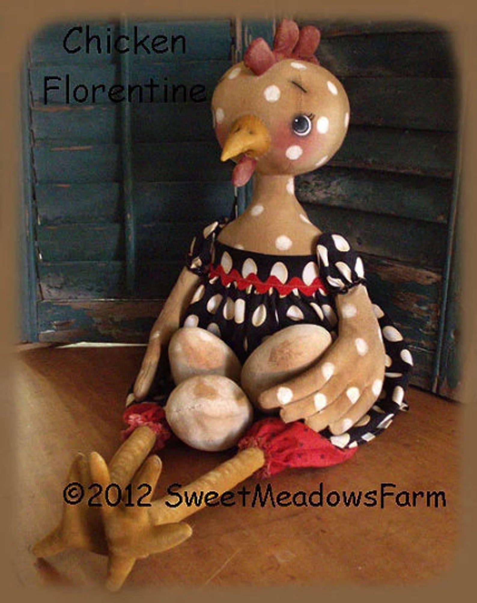 Chicken and Rooster Doll and Chicken Nuggets EPATTERN Etsy