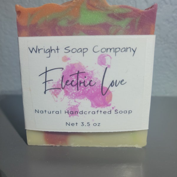 Electric Love Hemp Soap - Handmade Soap - Selfcare-Artisan-Coconut Free