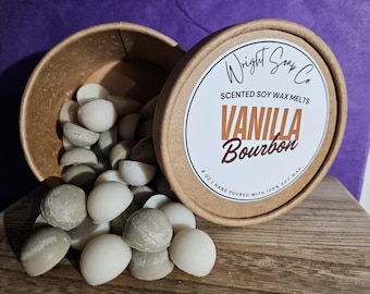 Vanilla Bourbon Soy Wax Melts - 4oz Tub