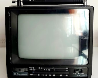 Televisore Mini Portatile Vintage Roadstar perfetto e funzionante