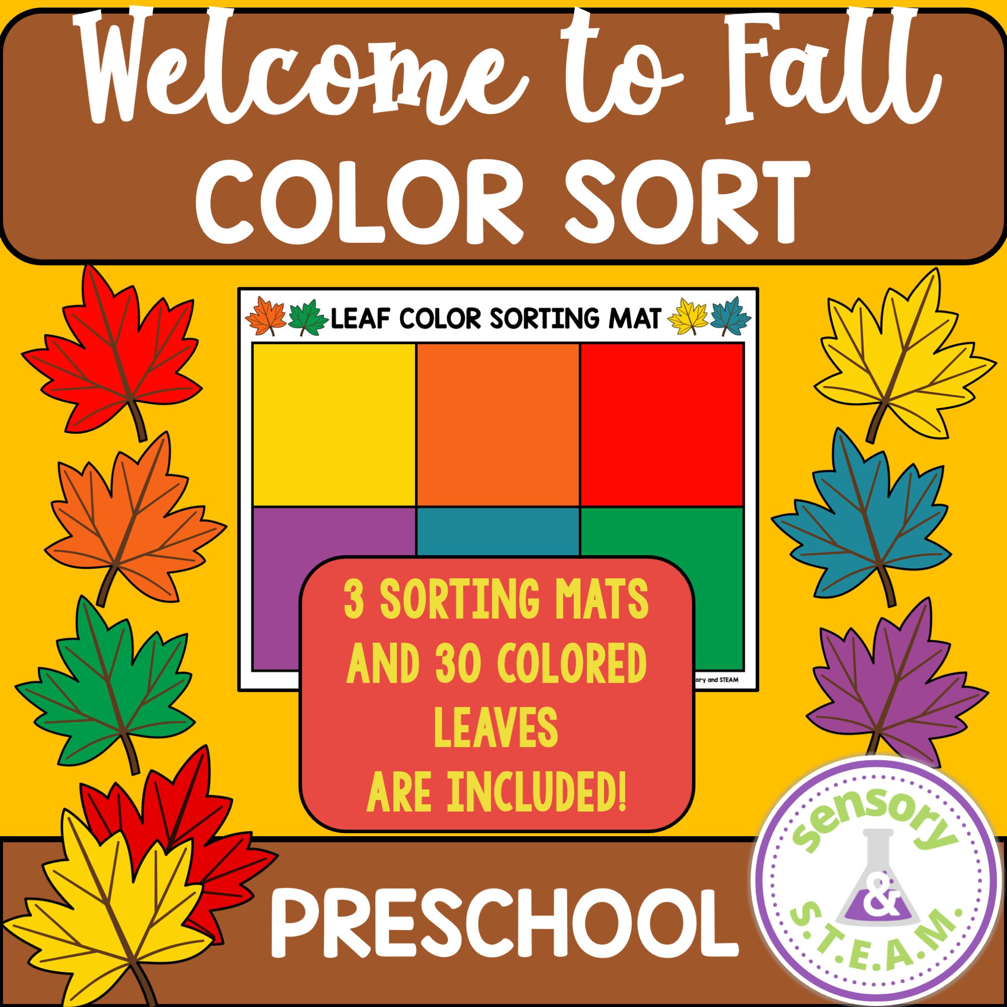 WELCOME TO FALL Learning Activities and Worksheet Set With Learning ...