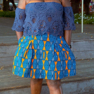 Ankara skirt styles clearance