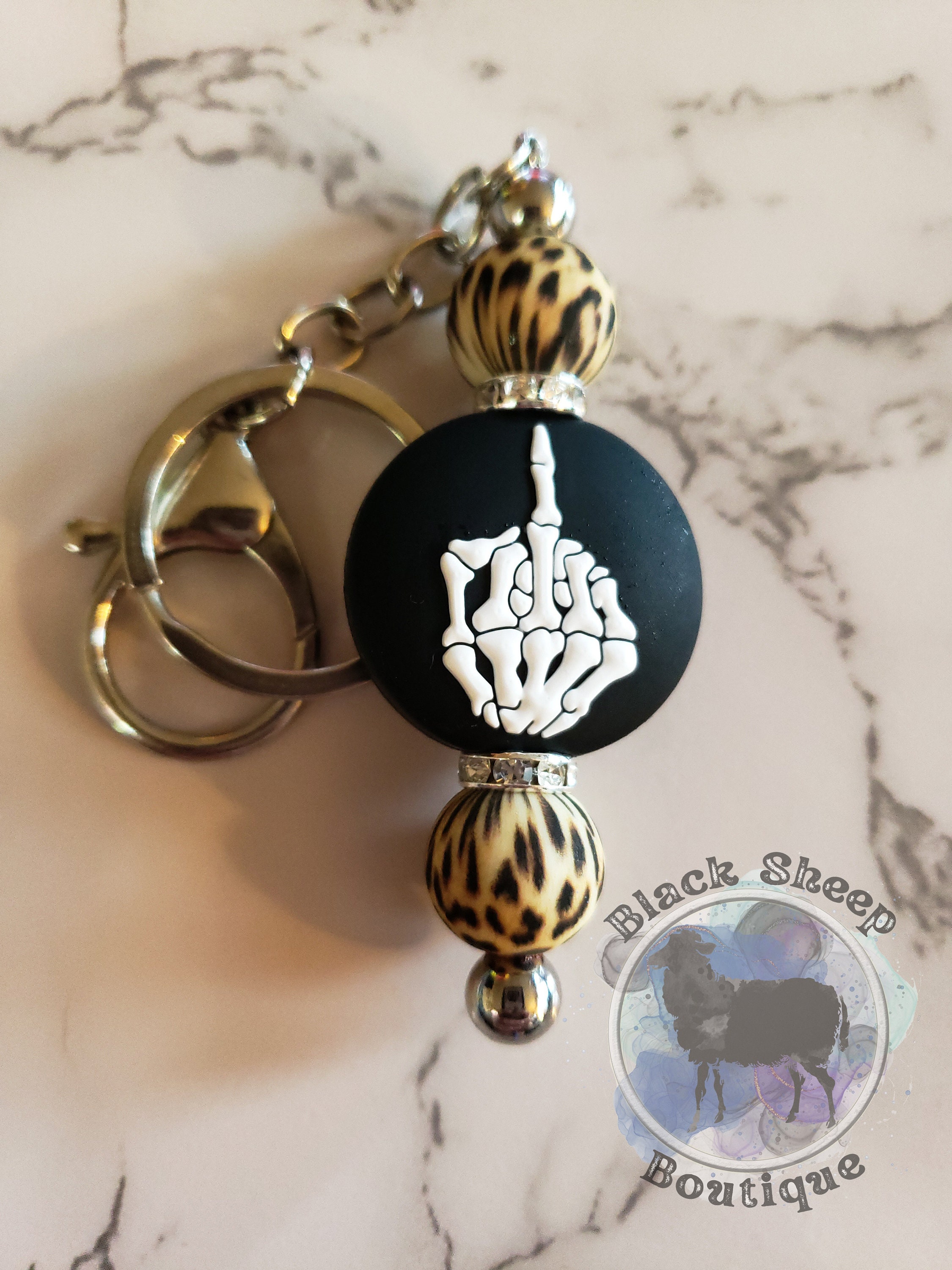 Middle Finger Keychains Etsy