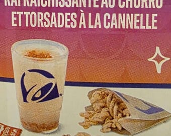 Miniverse Churro Chiller & Cinnamon Twists TACO BELL