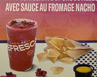 Miniverse Agua Refresca Chips and Nacho Cheese Sauce TACO BELL