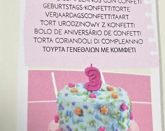 From Scratch Series Birthday Confetti Cake