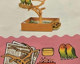 Miniverse Animals LOVE BIRDS set