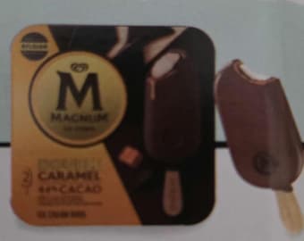 Miniverse Real Brands 2 Double Caramel Magnum Pops