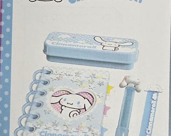 Miniverse HK 3 CINNAMON ROLL Blue Notebook -Rare
