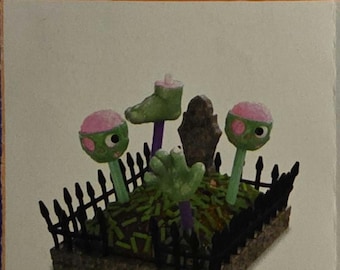 MV Halloween Zombie Cake Pops