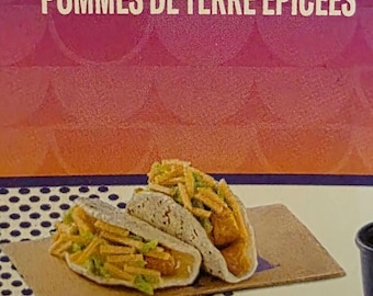 Miniverse Spicy Potato Soft Tacos TACO BELL