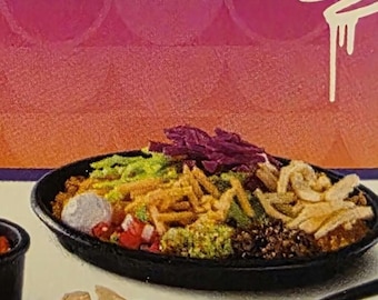 Miniverse Cantina Chicken Bowl RARE TACO BELL