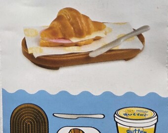 Miniverse HAM and CHEESE CROISSANT