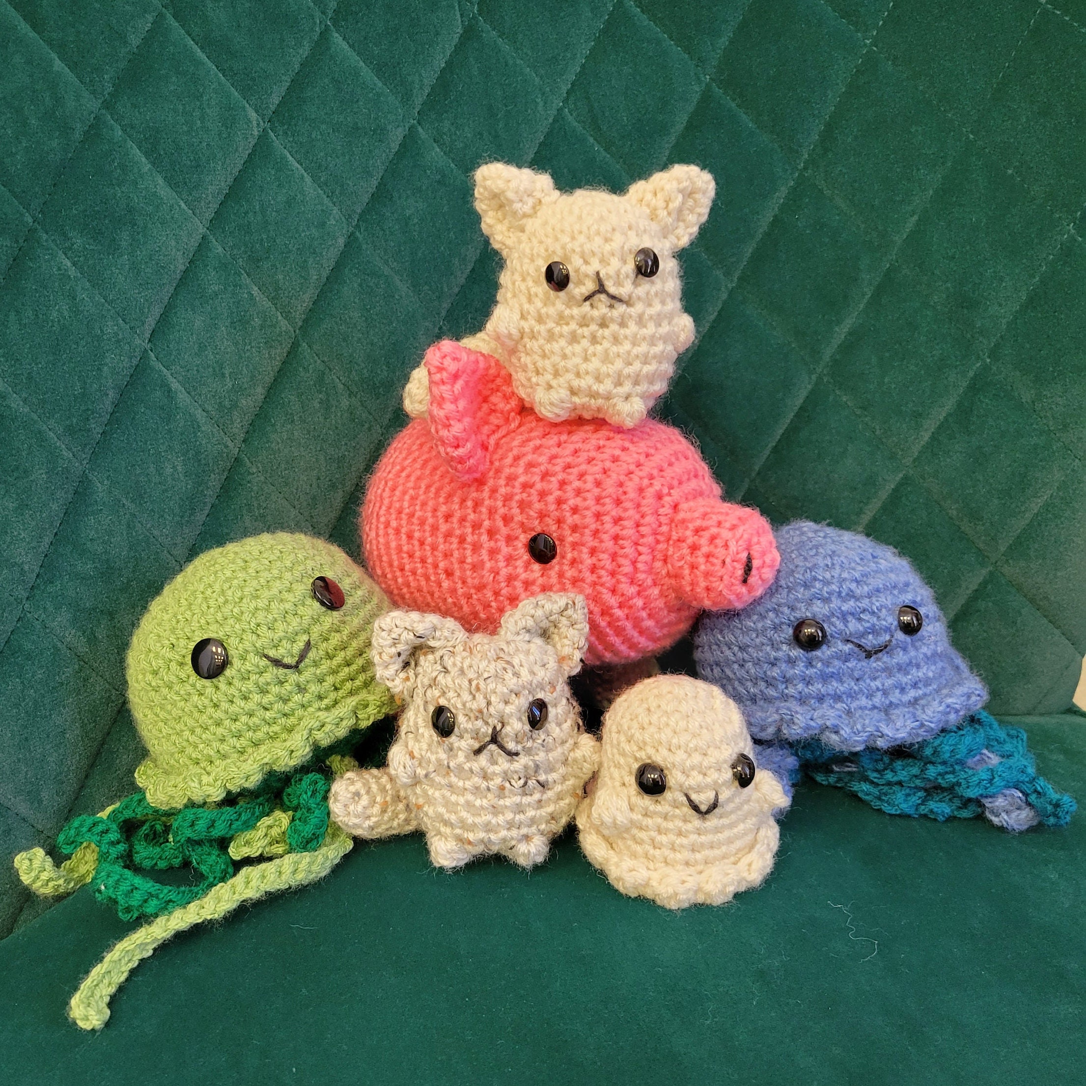 etsy crochet plushies