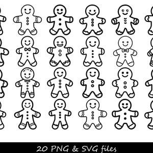 Gingerbread SVG, Gingerbread Man SVG, Gingerbread Face SVG, Gingerbread Boy svg, Gingerbread Clipart, Christmas Gingerbread svg