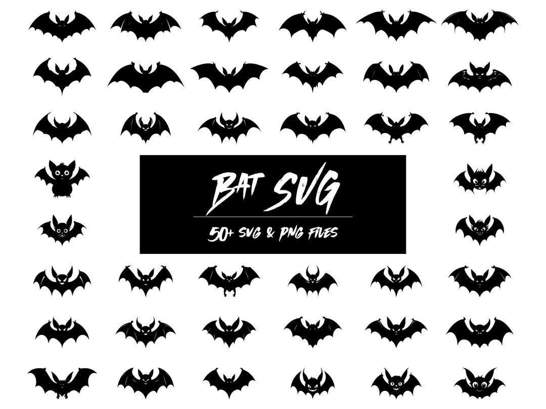 Bat SVG, Bat Wings SVG, Halloween SVG, Cute Bat Svg, Halloween Bat Svg