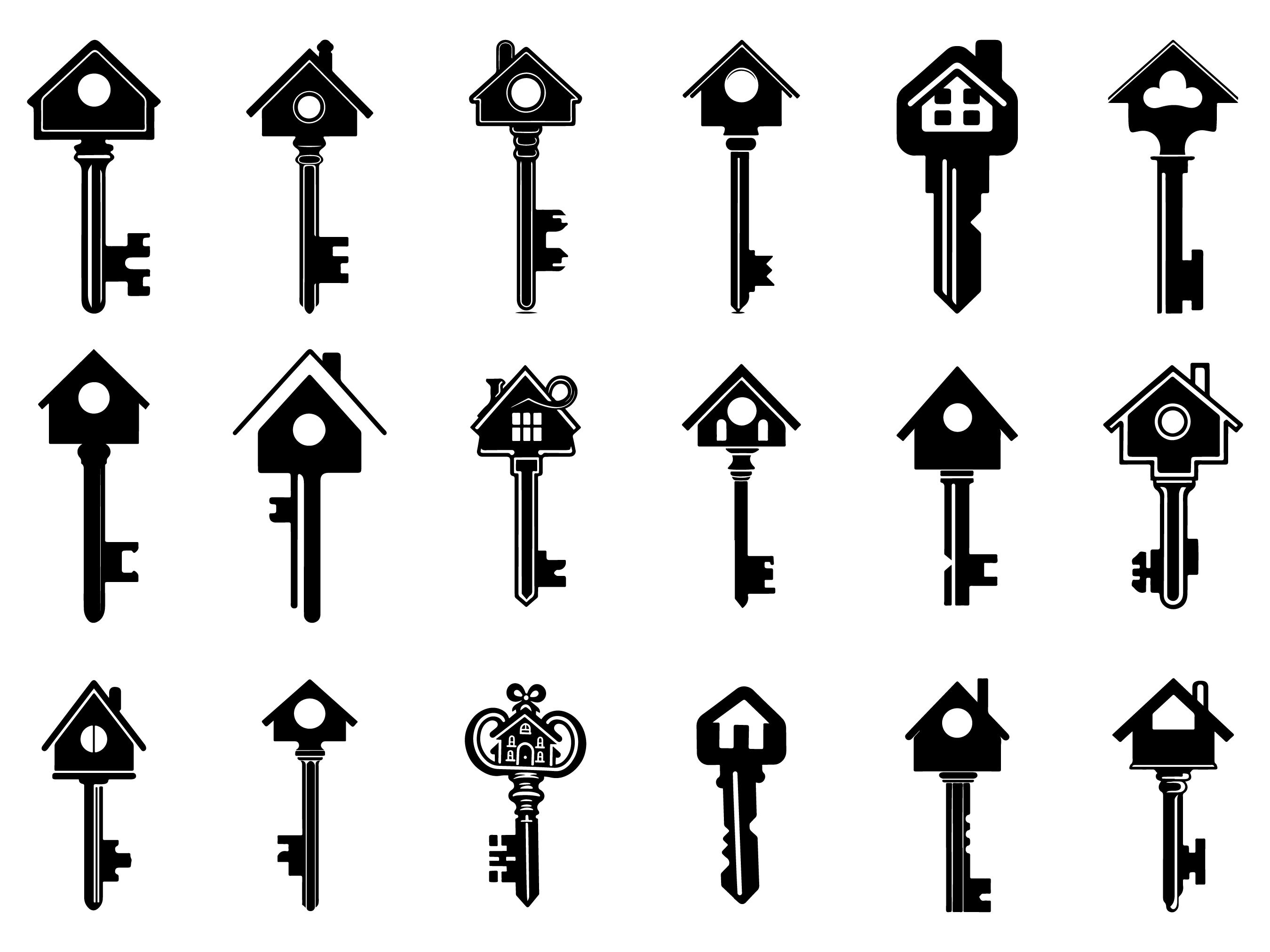 House Key SVG, Home Key SVG, Key SVG, Home Svg, House Svg, Key Chain Svg, Lake House Key Svg