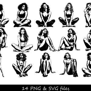 Sexy Frau SVG, Sexy Mädchen SVG, Frau SVG, Sexy svg, Sexy Frau Clipart, kurvige Frau SVG, Frau Körper svg, Sexy Frauen svg, Sexy Pose svg