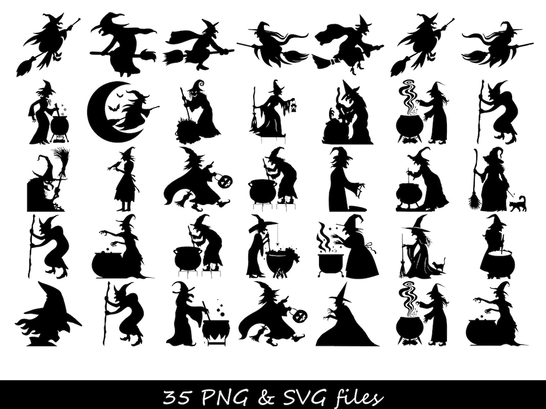 Witch SVG, Witch Face SVG, Scarlet Witch SVG, Halloween Svg Witch Hat ...