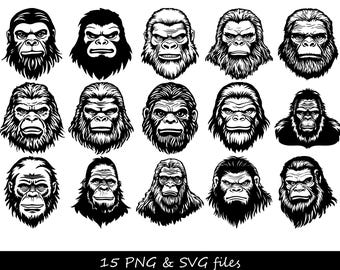 Bigfoot SVG, Sasquatch SVG, Bigfoot Silhouette SVG, Bigfoot Clipart, Bigfoot Decal svg, Bigfoot Footprint svg, Bigfoot Camping svg, Yeti svg