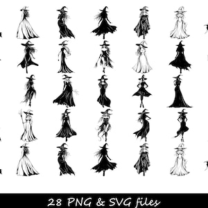 Heks SVG, heksengezicht SVG, Scarlet Witch SVG, Halloween svg heksenhoed, Hocus Pocus svg, heks schedel svg, heks zwarte kat svg, heks teef svg