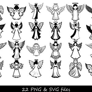 Engel SVG, kerst engel SVG, kerststal SVG, Angel Wings SVG, Angel Art SVG, beschermengel SVG, engel clipart, christelijke SVG, Christus SVG