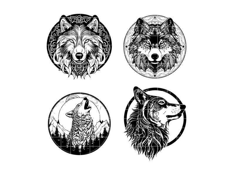 Wolf SVG Wolf Pack SVG Great Wolf Lodge SVG Wolf With Etsy New Zealand