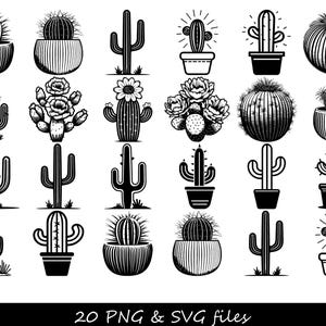 Cactus SVG, Silueta de cactus SVG, Cactus Saguaro SVG, Cactus Tumbler svg, Pendiente de cactus svg, Cactus de Arizona svg, Cactus lindo svg