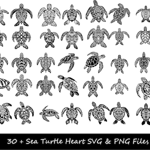 Sea Turtle SVG, Turtle SVG, Turtle Monogram SVG, Sea Turtle Clipart, Tribal Turtle svg, Hawaiian svg, Fish svg, Sea Turtle png, Summer svg