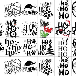 Ho Ho Ho SVG, Santa SVG, Weihnachten SVG, Ho Ho Ho Weihnachten svg, Weihnachtsmann lachen svg, lustige Weihnachtssvg, Feiertagsbeifall svg, Jolly Santa svg