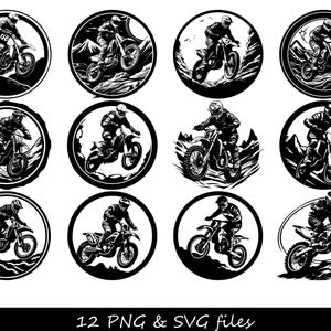 Motocross Rider SVG, SVG Dirtbike, moto SVG, vélo Svg, fille motard Svg, motard Svg, Svg vtt, vélo rétro Svg, Svg moto cross