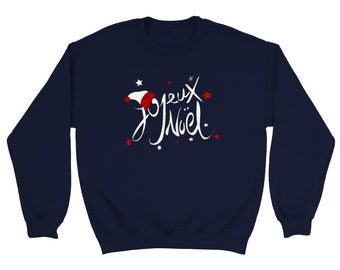 Christmas jumper/ Sweatshirt "Joyeux Noel"