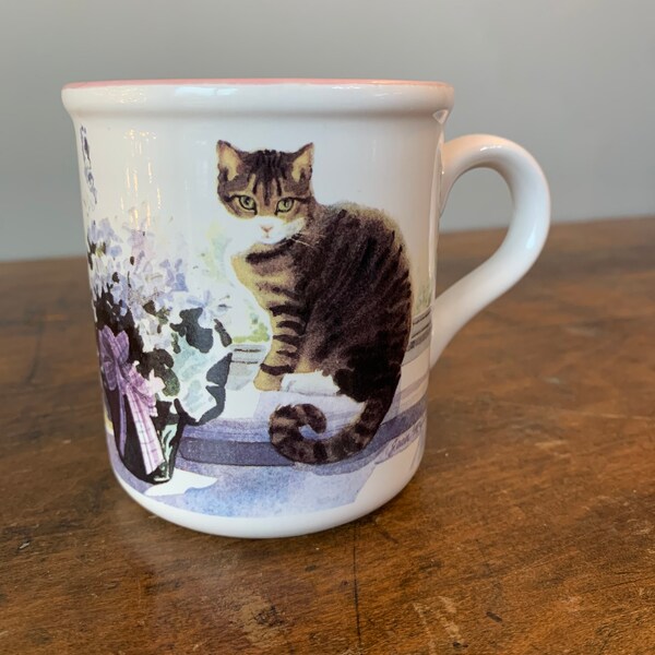 Vintage Cat Mug