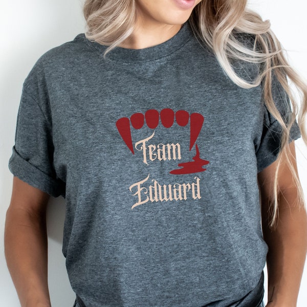 Team Edward t-shirt, Twilight t-shirt, edward t-shirt, bella t-shirt, twihard t-shirt, PNW t-shirt, vampire t-shirt, vampires t-shirt