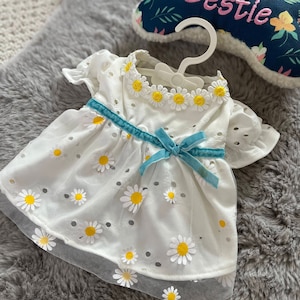 Little Daisy Princess Dress, Small Dog Dress, Teacup dog Clothes, Dog Dress , Puppy Clothes, Cute Dog Clothes, Small Dog Owner Gift