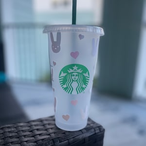 Bad Bunny Starbucks Cup