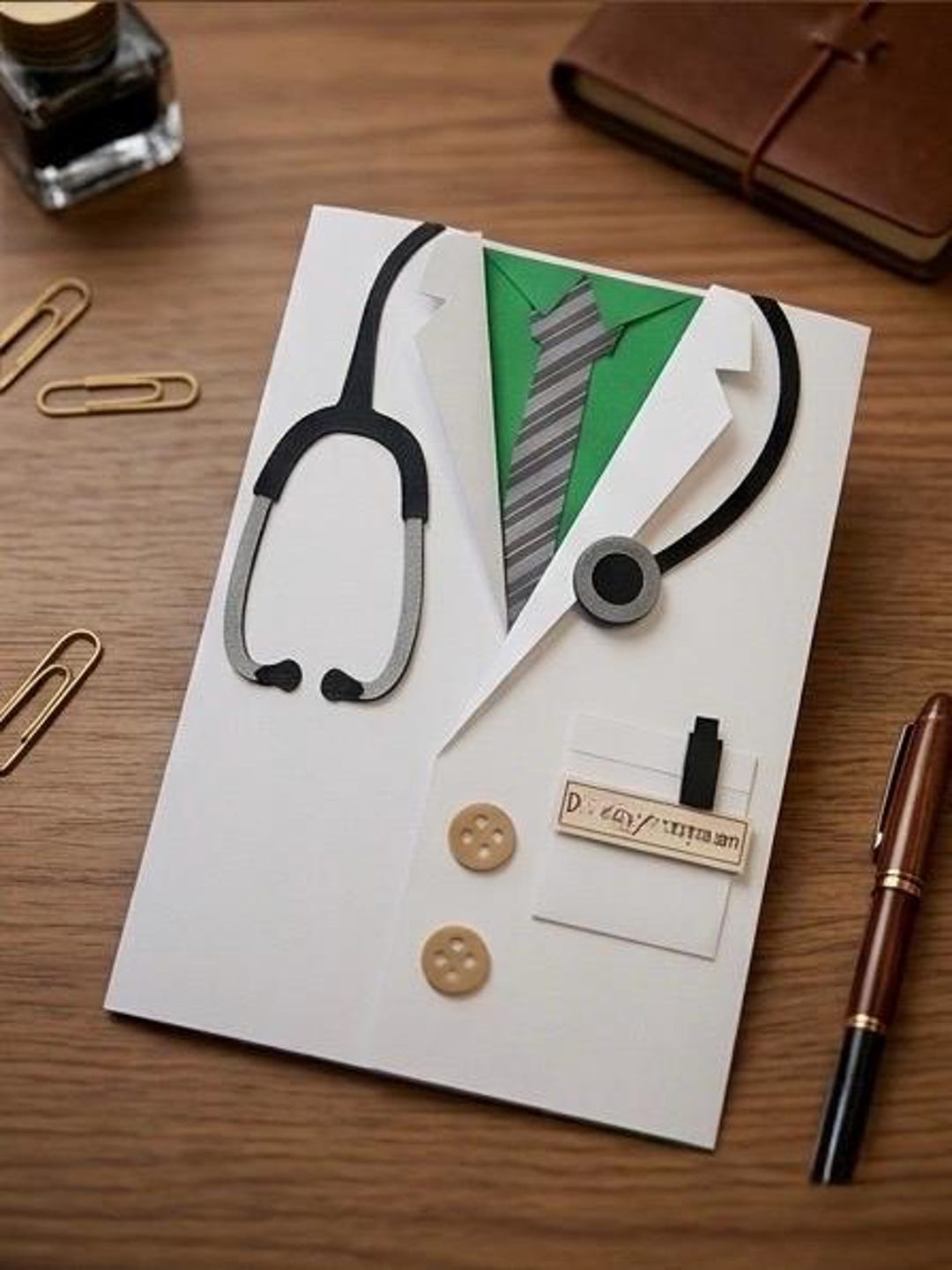 Handmade Personalized Doctor Card: Physician, Medical, Graduation ...
