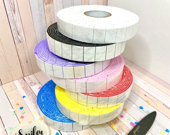 Color Double-sided Foam Tape 2 rolls, Pre-cut Foam Tape, paper crafting, card making, paper layering, color foamie, craft supplies, Cricut