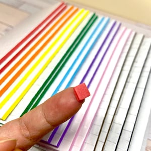 Dubbelzijdig gekleurd schuimrubber, voorgesneden schuimvel, papier knutselen, kaarten maken, papierlagen, gekleurde foam, knutselspullen, cricut